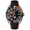 Black orange/rubber strap